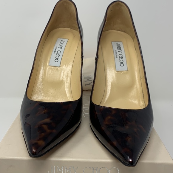 Tortoiseshell Jimmy Choo Pumps - Picture 3 of 12
